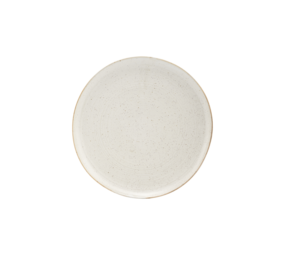 House Doctor Pion dinner plates white / gray - set of 6 pieces