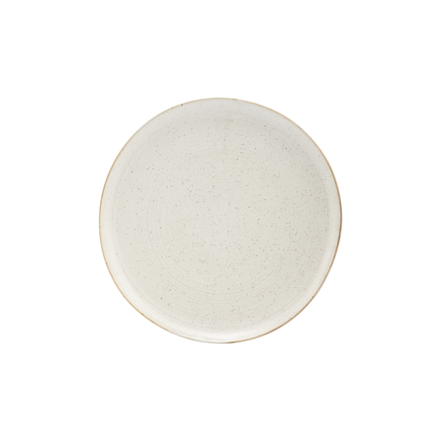 House Doctor Assiettes plates Pion blanc / gris - lot de 6 pièces