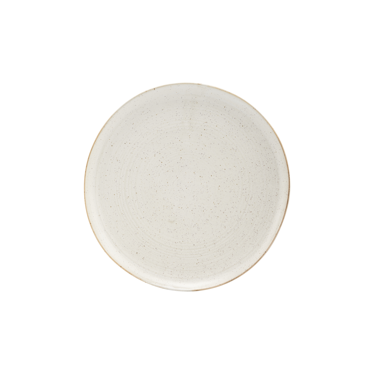 House Doctor Assiettes plates Pion blanc / gris - lot de 6 pièces