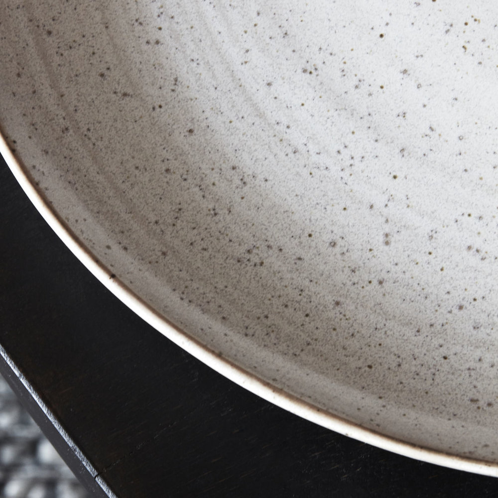 House Doctor Pion Teller weiß / grau - 6er Set House Doctor Pion Teller weiß / grau - 6er Set