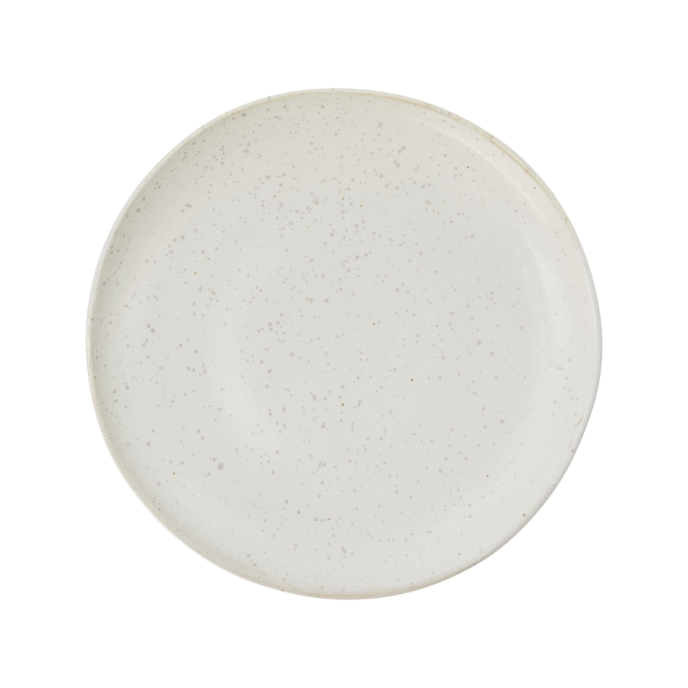 House Doctor Pion lunch borden wit/grijs - set van 6 stuks House Doctor Pion lunch borden wit/grijs - set van 6 stuks