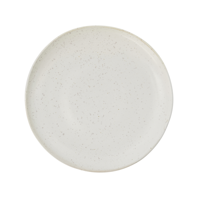 House Doctor Piatti pranzo Pion bianco / grigio - set 6 pezzi
