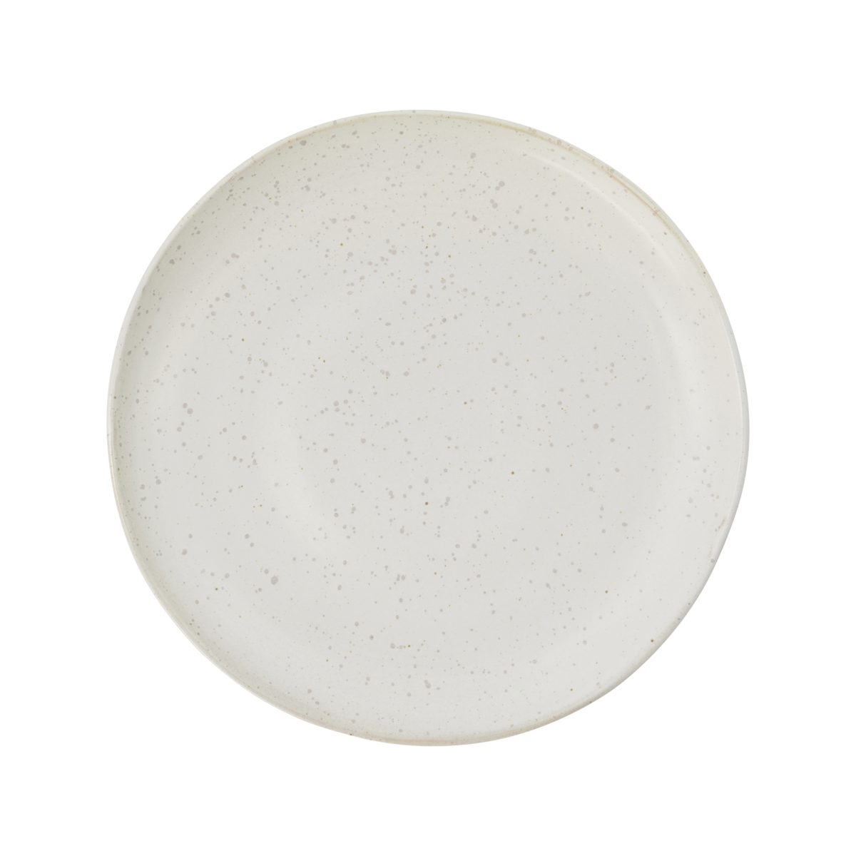 House Doctor Assiettes à lunch Pion blanc / gris - lot de 6 pièces