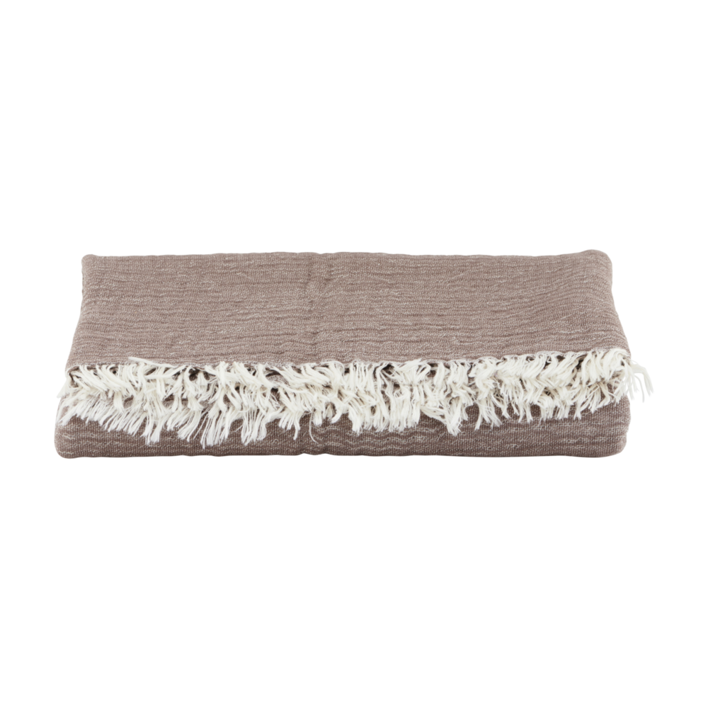 House Doctor Alice kariertes Braun 200x140cm