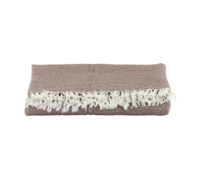 House Doctor Alice rutete brun 200x140cm