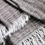 House Doctor Alice rutig brun 200x140cm