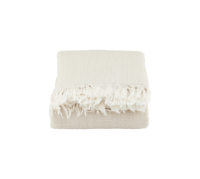 House Doctor Alice rutete beige 200x140cm