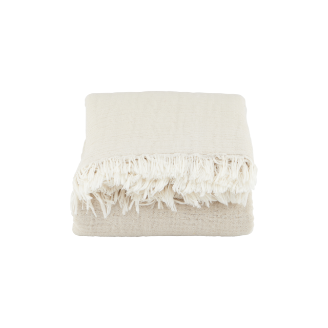 House Doctor Alice rutete beige 200x140cm House Doctor Alice rutete beige 200x140cm