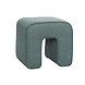 Hubsch Poef polyester- groen Hubsch Poef polyester- groen