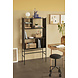 Hubsch Rek met planken hout/metaal - zwart Hubsch Rek met planken hout/metaal - zwart