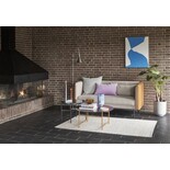 Hubsch Sofa i polyester / metal - beige / orange