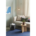 Hubsch Sofa i polyester / metall - beige / oransje Hubsch Sofa i polyester / metall - beige / oransje