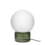 Hubsch Table lamp glass - green Hubsch Table lamp glass - green