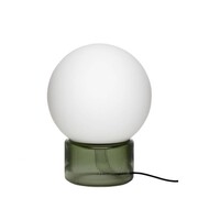Hubsch Lampe de table en verre - vert Hubsch Lampe de table en verre - vert