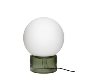 Hubsch Bordlampe glas - grøn Hubsch Bordlampe glas - grøn
