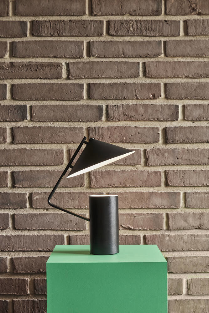 Hubsch Bordlampe metal - sort