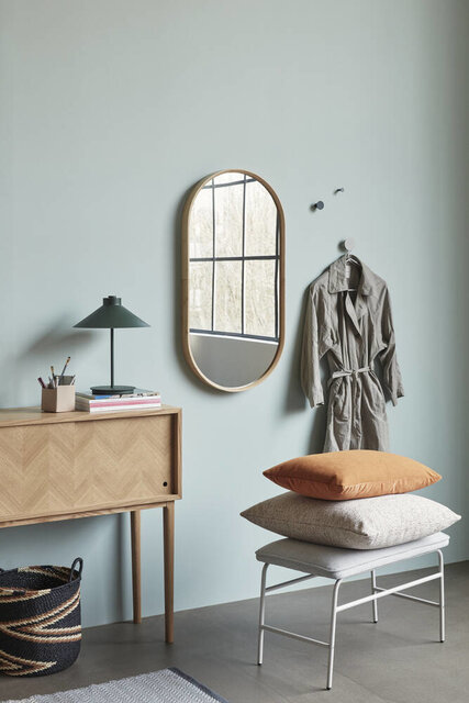 Hubsch Table lamp metal - green