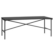 Hubsch Outdoor table metal - black Hubsch Outdoor table metal - black