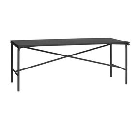 Hubsch Table d'extérieur en métal - noir Hubsch Table d'extérieur en métal - noir