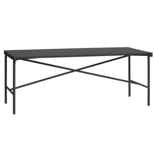 Hubsch Table d'extérieur en métal - noir