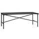 Hubsch Buitentafel metaal - zwart Hubsch Buitentafel metaal - zwart