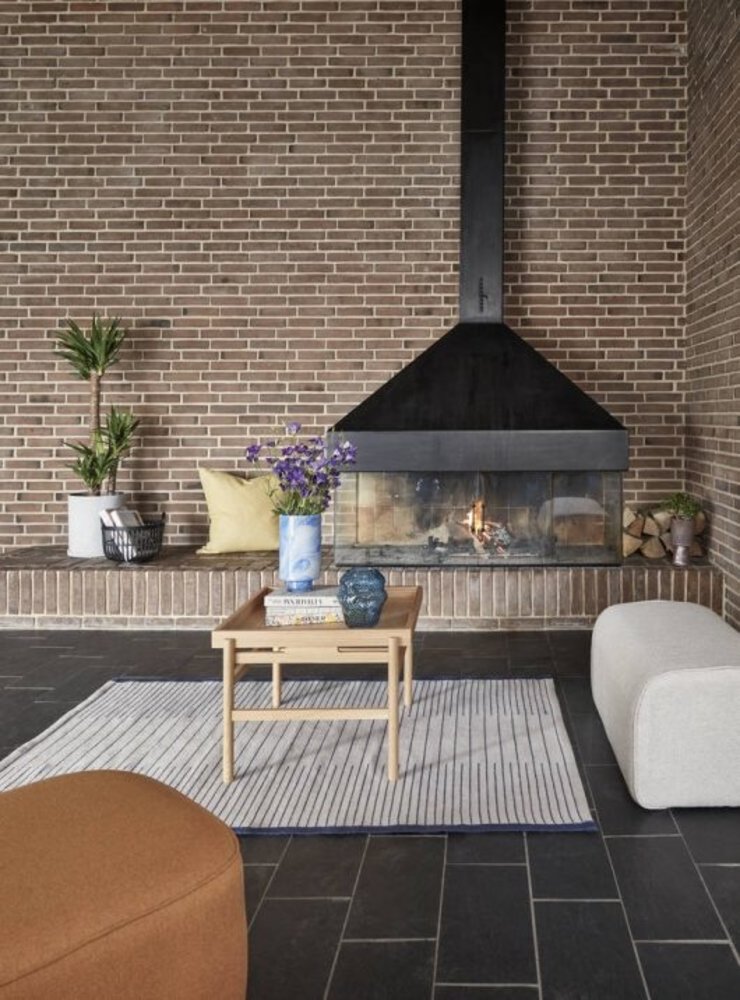 Hubsch Salontafel eikenhout - naturel