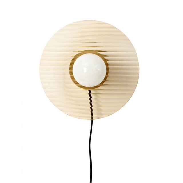 Hubsch Wall lamp metal / glass - brass