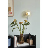 Hubsch Wall lamp metal / glass - brass