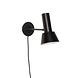 Hubsch Wandlamp metaal zwart Hubsch Wandlamp metaal zwart