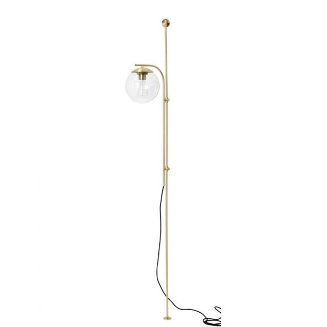 Hubsch Vegglampe metall / glass - messing