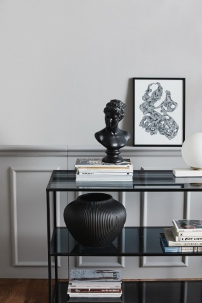 Nordal Rocaille illustration - zwart/wit