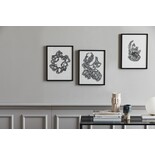 Nordal Rocaille illustration - zwart/wit