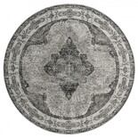 Nordal Tapis rond Venus gris - diamètre 240cm