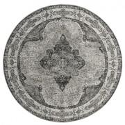 Nordal Tapis rond Venus gris - diamètre 240cm