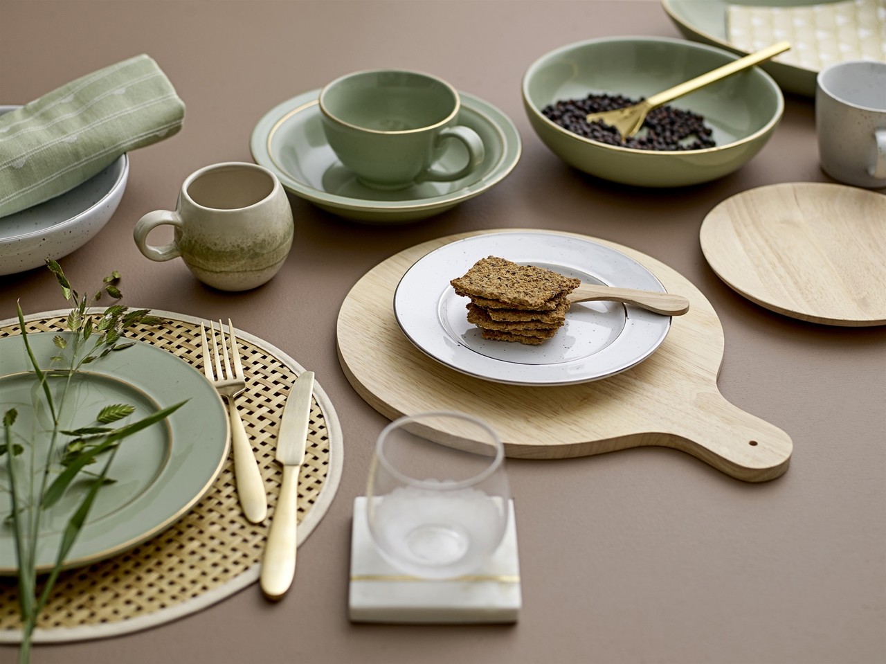 Bloomingville Paula krus grønt sett med 6 stk Bloomingville Paula krus grønt sett med 6 stk