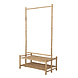 Bloomingville Mini Kledingrek bamboe - naturel Bloomingville Mini Kledingrek bamboe - naturel