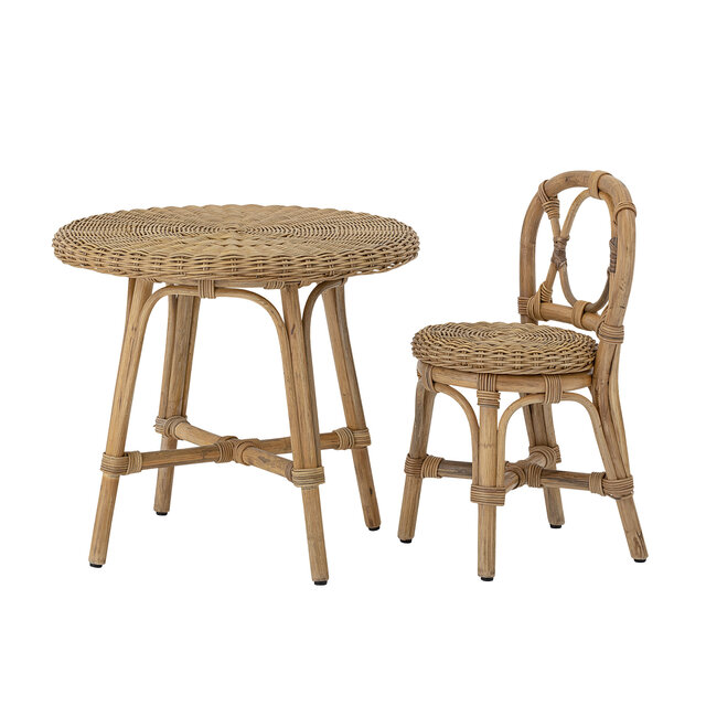 Bloomingville Mini Table en rotin - naturel