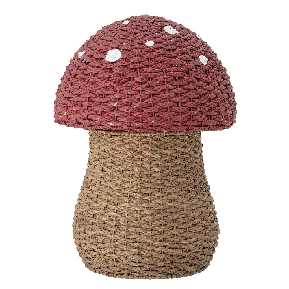 Bloomingville Mini Opbergmand paddenstoel met deksel Bloomingville Mini Opbergmand paddenstoel met deksel