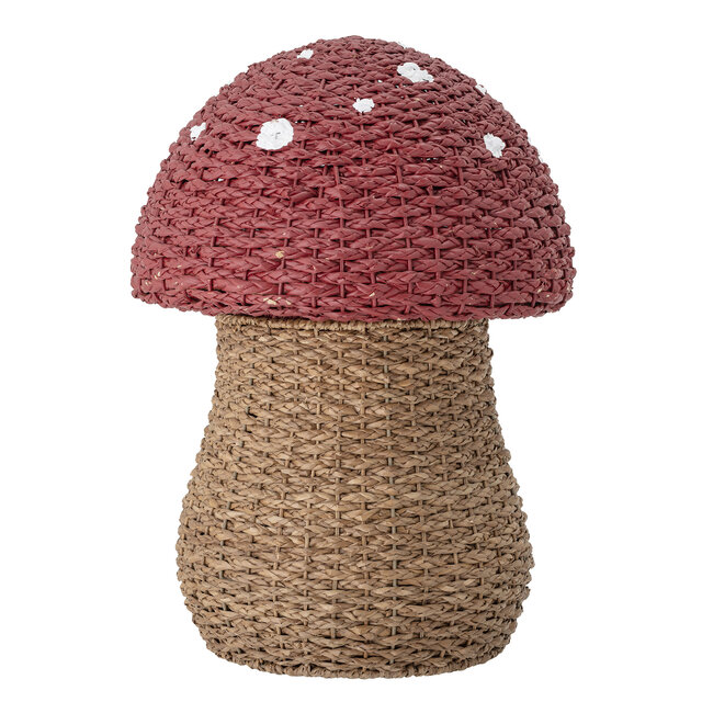 Bloomingville Mini Panier de rangement champignon avec couvercle