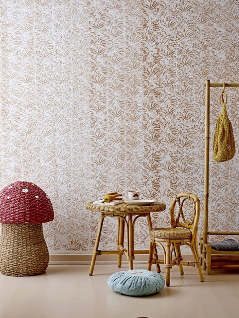 Bloomingville Mini Panier de rangement champignon avec couvercle