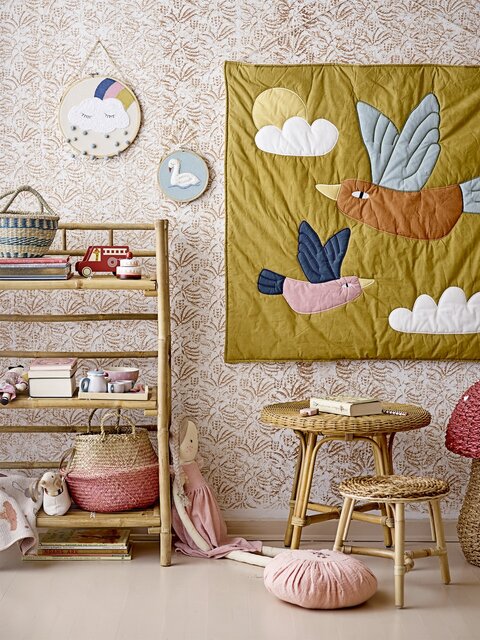 Bloomingville Mini Panier de rangement champignon avec couvercle