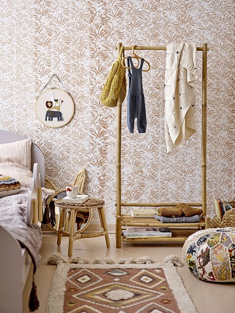 Bloomingville Mini Mirror reed - natural Bloomingville Mini Mirror reed - natural