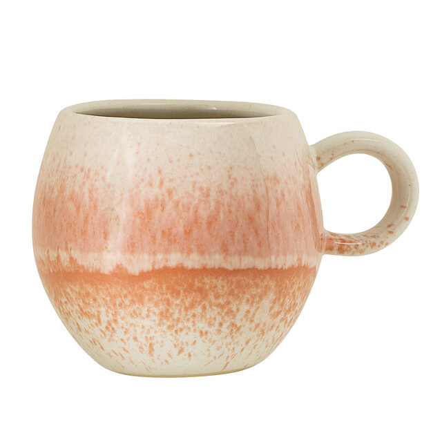 Bloomingville Tasses Paula orange - lot de 6 pièces