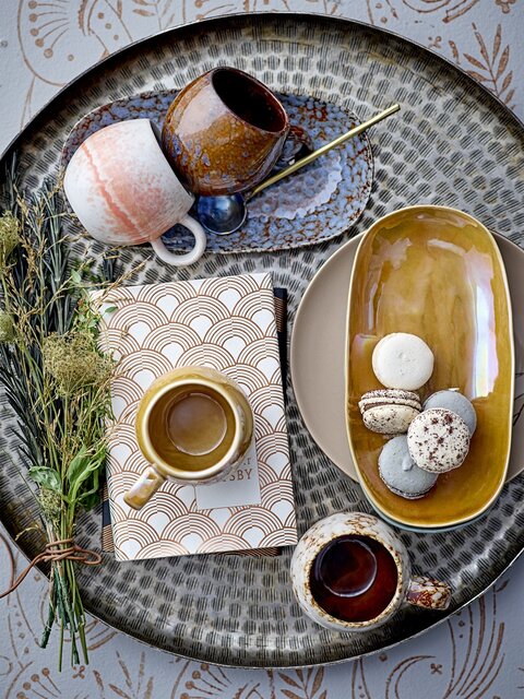 Bloomingville Tazze Paula arancione - set di 6 pezzi Bloomingville Tazze Paula arancione - set di 6 pezzi