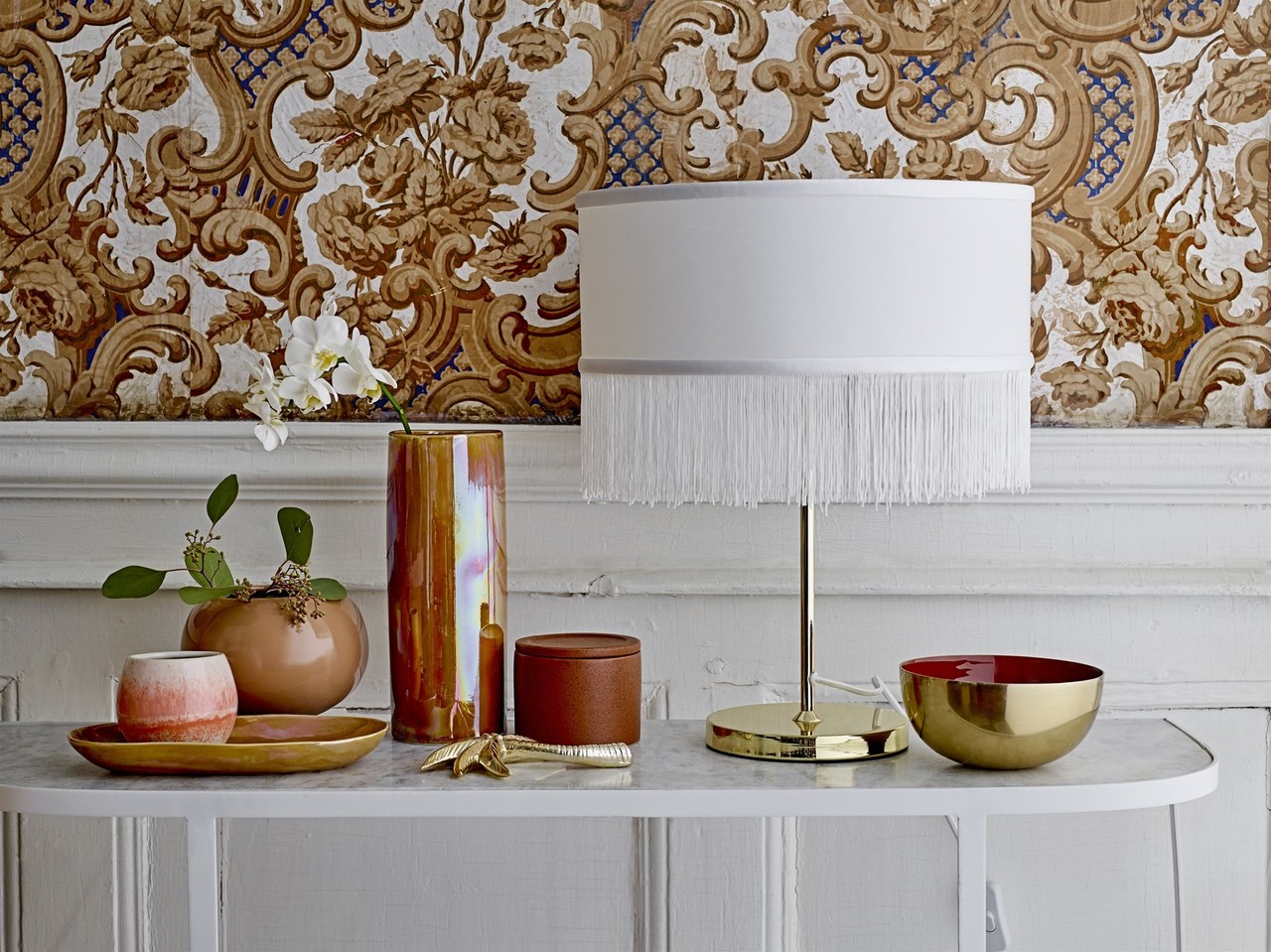 Bloomingville Paula mugs orange - set of 6 pieces