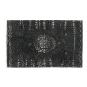 Nordal Grand woven rug - dark gray / black