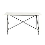 Nordal Dee Schreibtisch - weißer Marmor