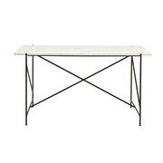 Nordal Dee desk - white marble