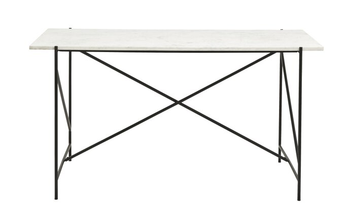 Nordal Dee-skrivebord - hvid marmor