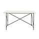 Nordal Dee bureau - wit marmer Nordal Dee bureau - wit marmer